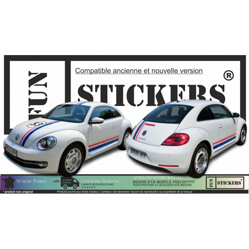 Stickers Tuning BANDES RACING ·.¸¸ FRANCE STICKERS ¸¸.· - France